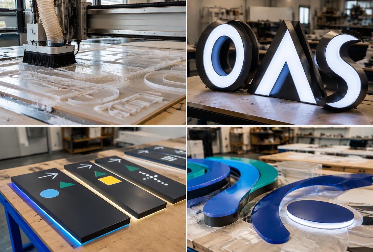 Signage by Arena Works